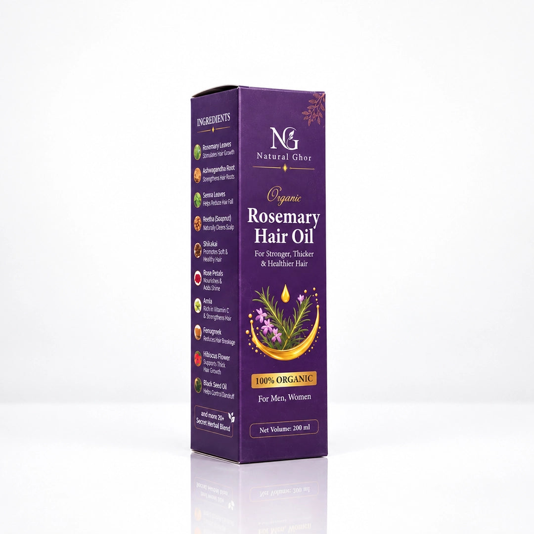Natural Ghor Rosemary Hair Oil